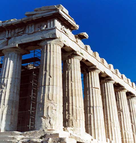 The Parthenon in Athens
